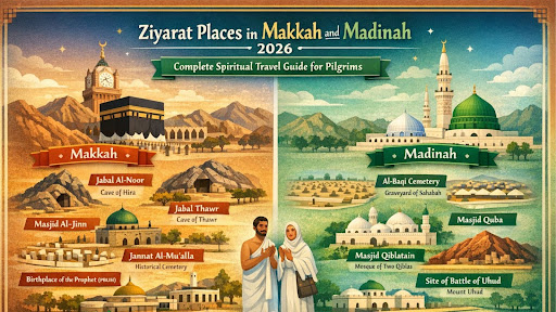 Ziyarat Places in Makkah and Madinah 2026