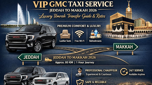 VIP GMC Taxi Service Jeddah to Makkah