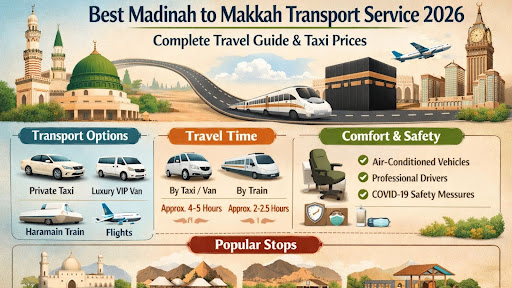 Best Madinah to Makkah Transport Service 2026