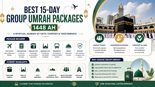Best 15 Days Group Umrah Packages 1448 AH